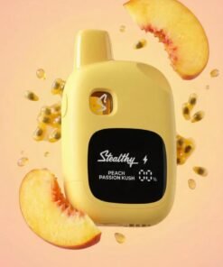 stealthy peach passion kush disposable